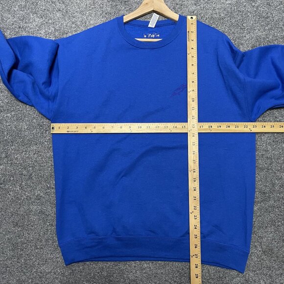 Bitbird Royal Blue Crewneck Sweatshirt Large - Picture 6 of 6